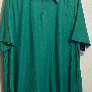 Xersion Teal Polo Shirt for Men